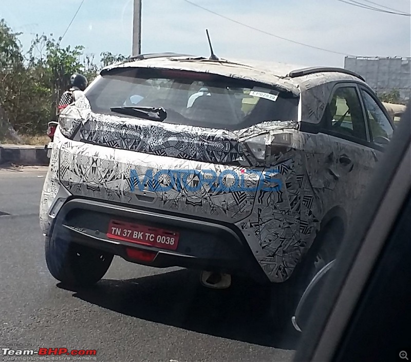 The Tata Nexon, now launched at Rs. 5.85 lakhs-tatanexonspiedtesting2.jpg