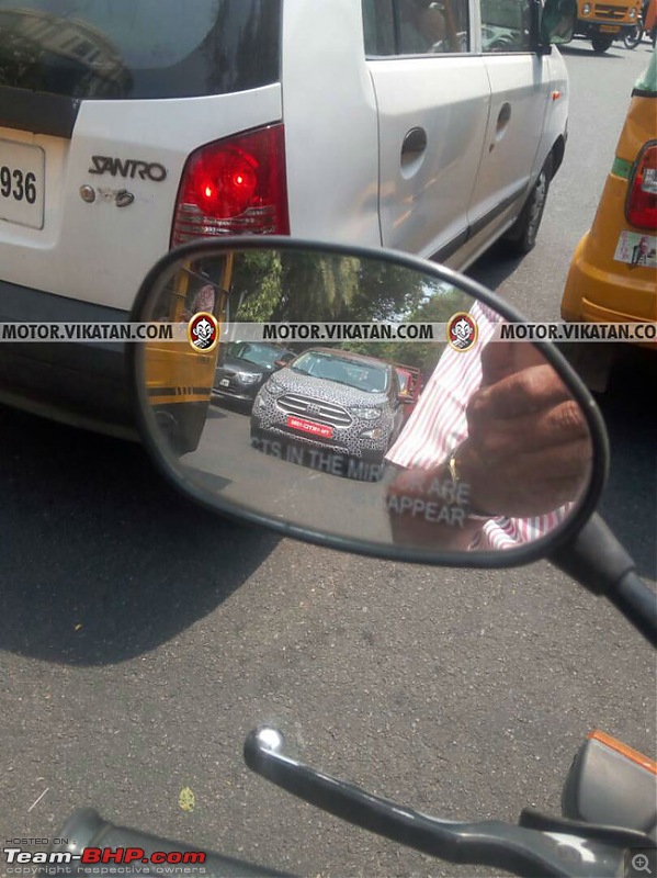 The 2017 Ford EcoSport Facelift caught testing in India. EDIT: Now launched at Rs 7.31 lakhs-2017ecosportspy2.jpg