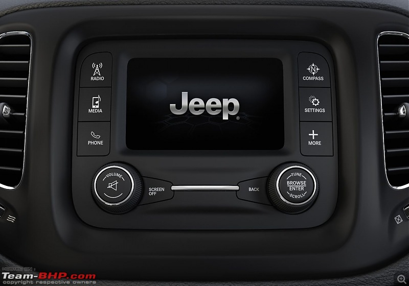 Meeting the Jeep Compass. EDIT: Priced between 14.95 to 20.65 lakhs-2017jeepcompassinterioruconnect5inch.jpg.image.1440.jpg