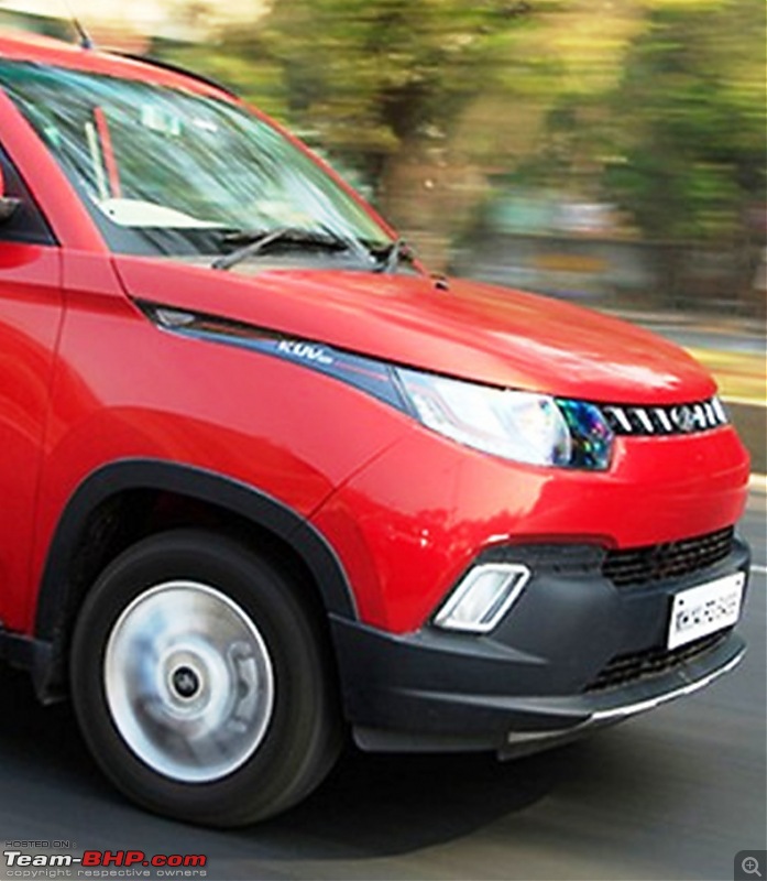 Mahindra KUV100 NXT. Now launched at Rs. 4.39 lakh-mahindrakuv100frontthreequarter41024x682.jpg