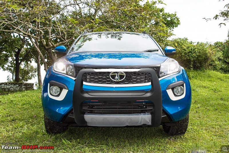 The Tata Nexon, now launched at Rs. 5.85 lakhs-blue-bumper-4.jpg