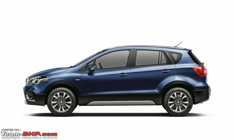 2016 Suzuki S-Cross facelift leaked. EDIT: Launched at Rs. 8.49 lakh-indianspec2017marutiscrossprofile768x461.jpg