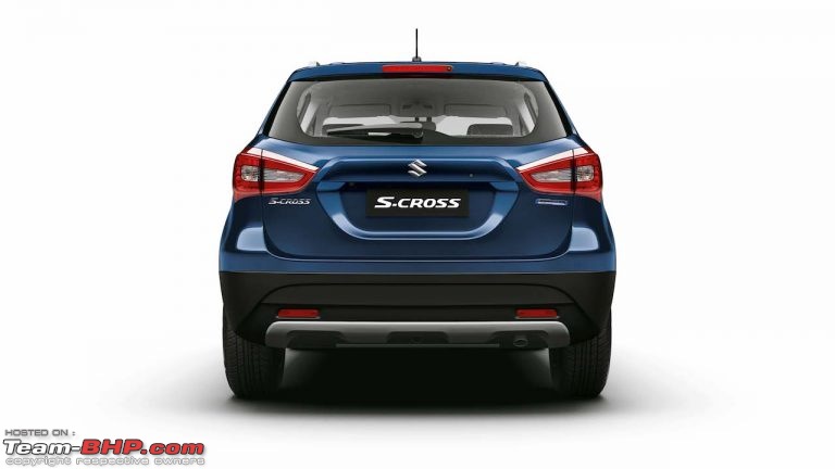 2016 Suzuki S-Cross facelift leaked. EDIT: Launched at Rs. 8.49 lakh-indianspec2017marutiscrossrear768x432.jpg