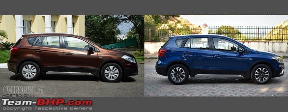 2016 Suzuki S-Cross facelift leaked. EDIT: Launched at Rs. 8.49 lakh-suzukiscrossoldvsnew4.jpg