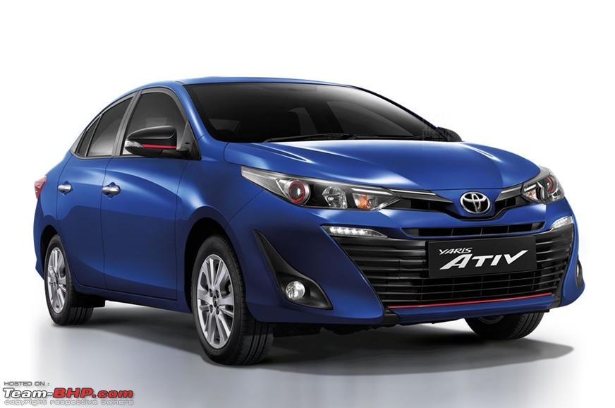 Rumour Toyota Yaris Ativ To Replace Etios In 2020 Team Bhp