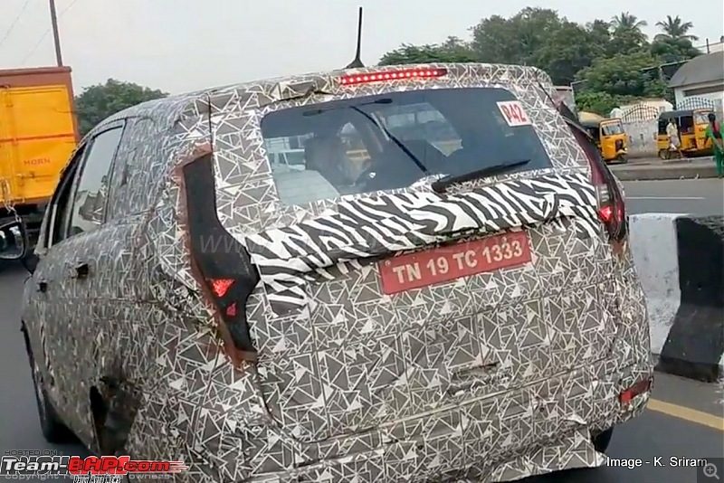 The Mahindra Marazzo MPV. EDIT: Now launched-mahindrampvspied2.jpg