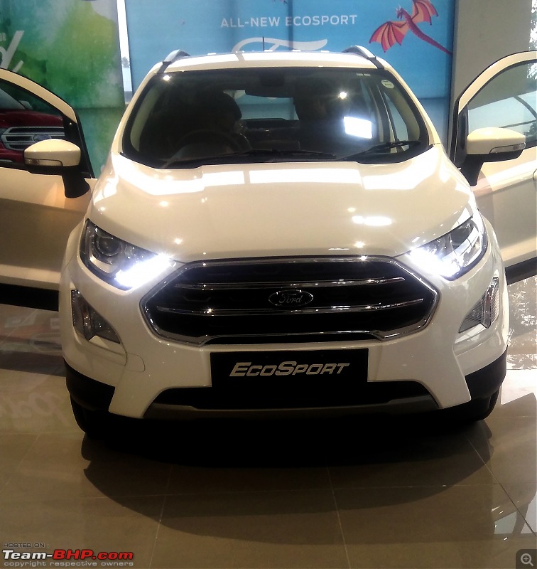 The 2017 Ford EcoSport Facelift caught testing in India. EDIT: Now launched at Rs 7.31 lakhs-white-front-main.jpg