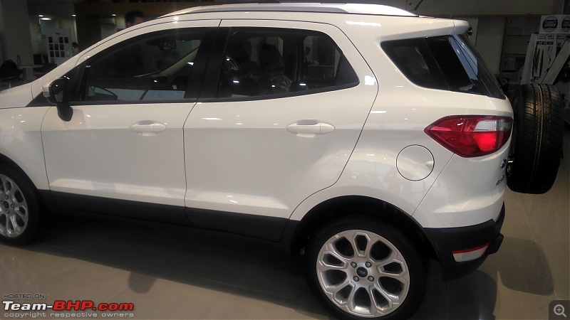 The 2017 Ford EcoSport Facelift caught testing in India. EDIT: Now launched at Rs 7.31 lakhs-white-side.jpg