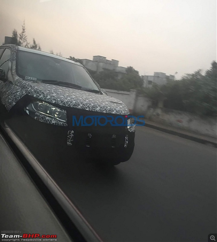 Mahindra XUV500 facelift coming, to get power hike. EDIT: Now launched @ Rs 12.32 lakhs-2018xuv500faceliftspyimages10.jpg