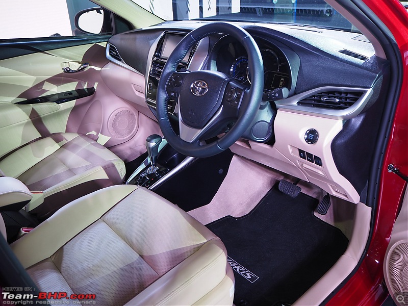 The Toyota Yaris. EDIT: Prices start at Rs. 8.75 lakh-p2070403.jpg