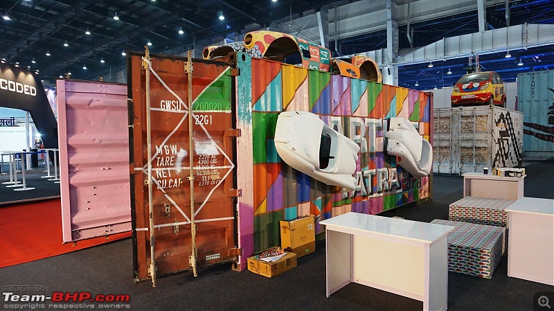 Cartist (automotive art) @ Auto Expo 2018-containerout.jpg