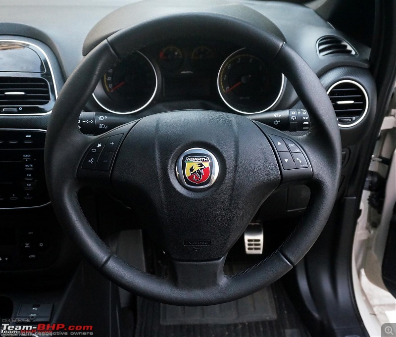 The best stock steering wheel among Indian cars-abarthpunto03.jpg