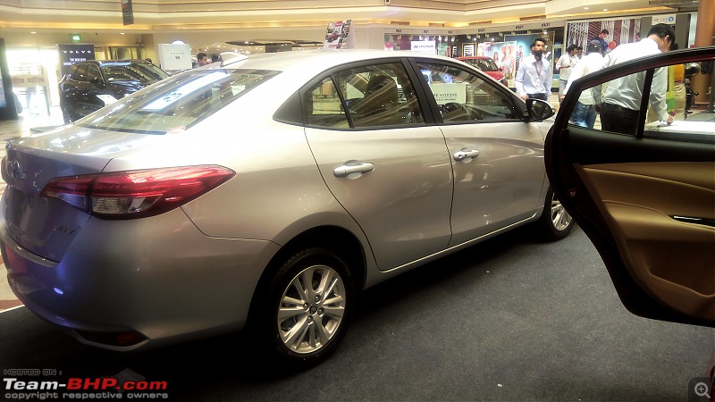The Toyota Yaris. EDIT: Prices start at Rs. 8.75 lakh-img_20180421_123809_069.jpg