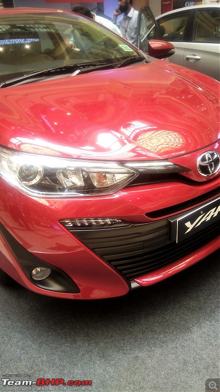 The Toyota Yaris. EDIT: Prices start at Rs. 8.75 lakh-img_20180421_125232_032.jpg
