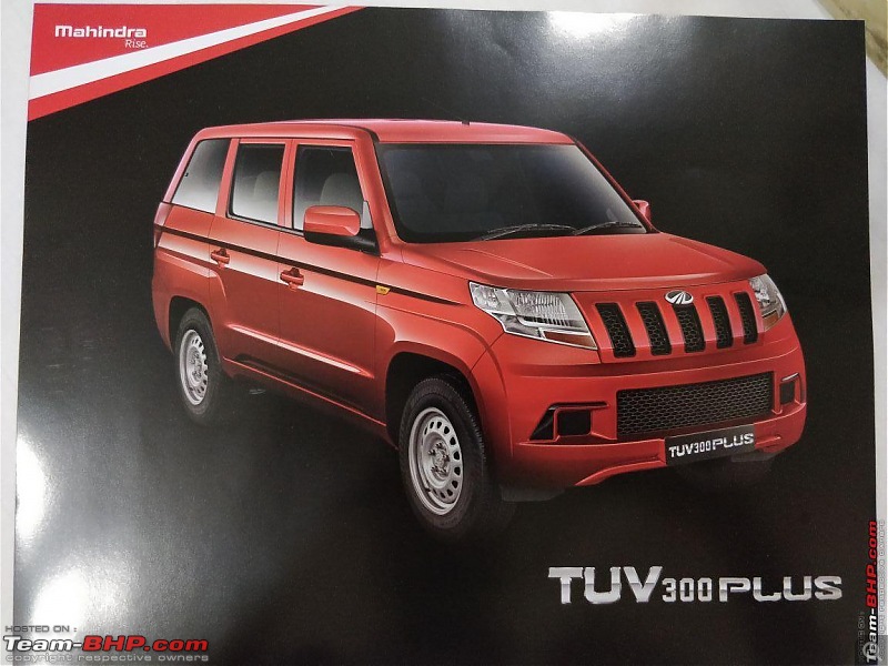 The Mahindra TUV300 Plus. EDIT: Priced at Rs. 9.70 lakh-brochure2.jpg