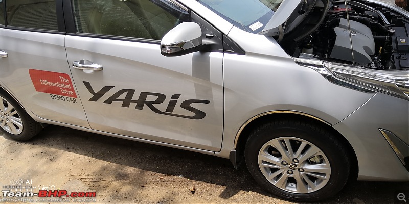 The Toyota Yaris. EDIT: Prices start at Rs. 8.75 lakh-img_20180519_114048.jpg