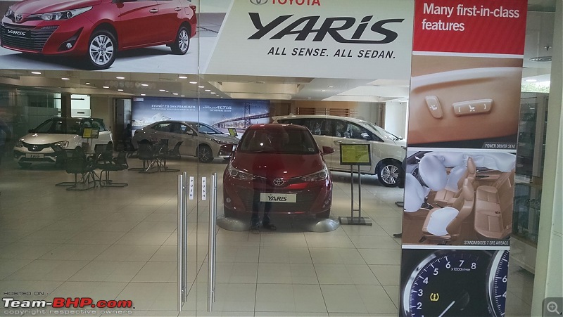 The Toyota Yaris. EDIT: Prices start at Rs. 8.75 lakh-orvm_gap2.jpg