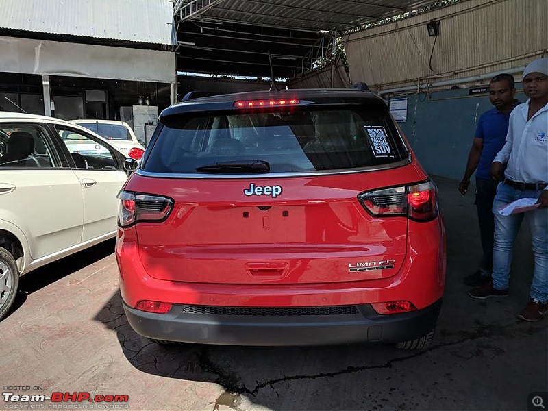 The Jeep Compass Limited Plus. EDIT: Launched at Rs 21.07 ...