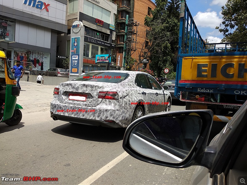 Next-gen Toyota Camry spotted testing in India EDIT: Launched at Rs. 36.95 lakhs-2019camry01.jpg
