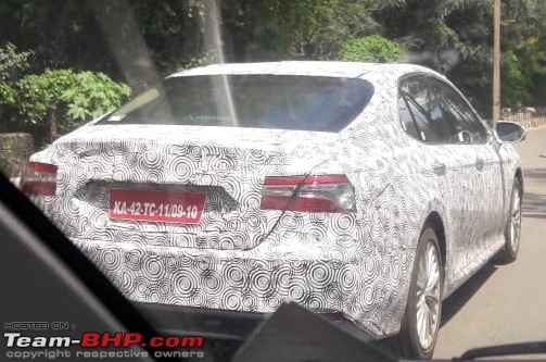 Next-gen Toyota Camry spotted testing in India EDIT: Launched at Rs. 36.95 lakhs-camry-4.jpg