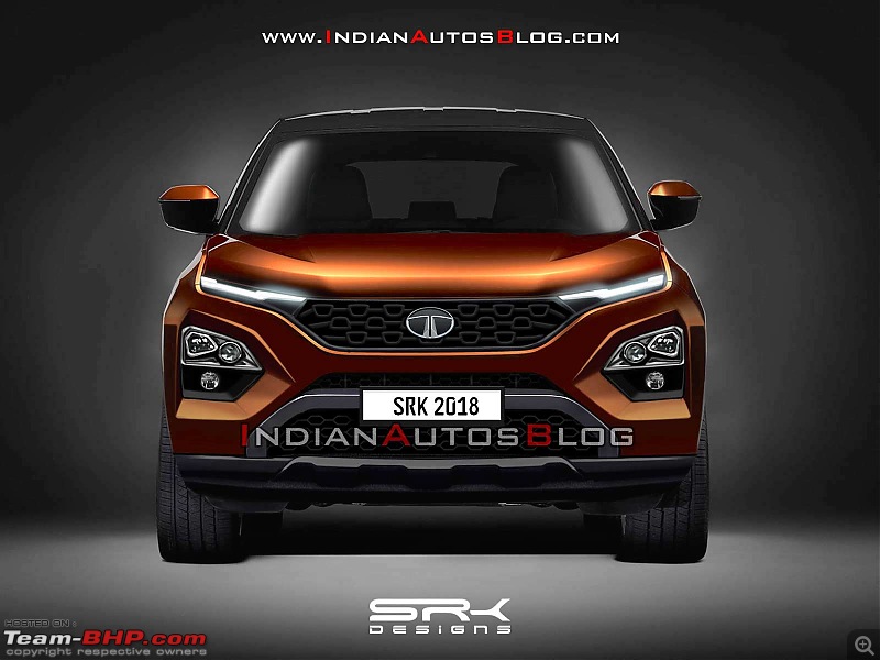 Tata H5X Concept @ Auto Expo 2018. Named Tata Harrier! EDIT: Launched @ Rs. 12.69 lakhs-tataharrierfrontupdate20180397.jpg