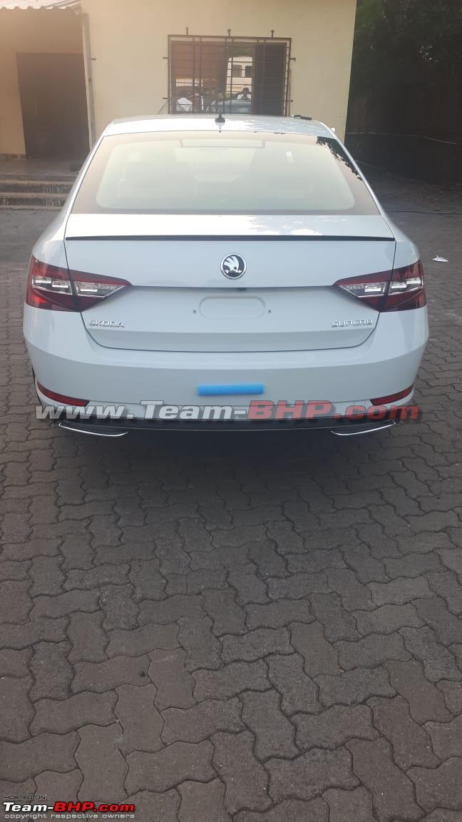 The Skoda Superb Sportline variant! EDIT: Launched at Rs 28.99 lakhs -  Team-BHP