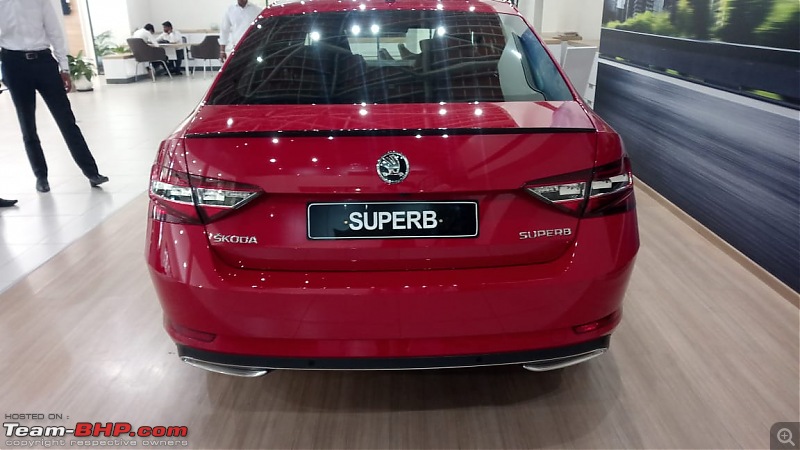 The Skoda Superb Sportline variant! EDIT: Launched at Rs 28.99 lakhs-img20181012wa0016.jpg