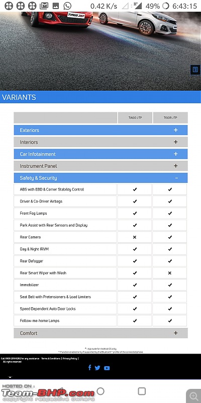 The Tata Tigor JTP & Tiago JTP. EDIT: Launched at Rs 6.39 - 7.49 lakhs-screenshot_20181027184316.jpg