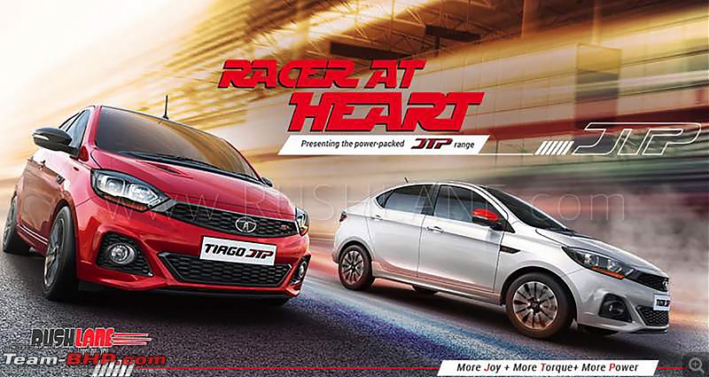 The Tata Tigor JTP & Tiago JTP. EDIT: Launched at Rs 6.39 - 7.49 lakhs-tatatiagojtptigorjtpdealers.jpg