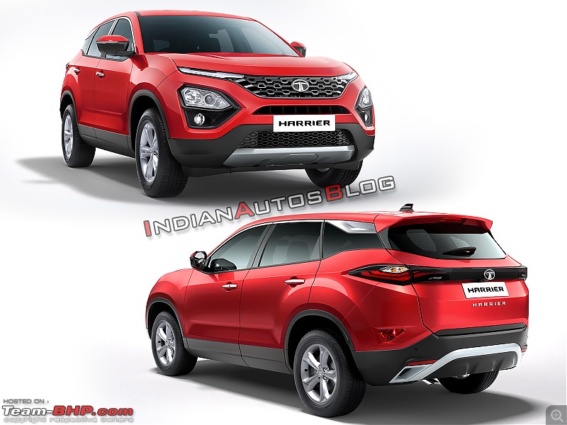Tata H5X Concept @ Auto Expo 2018. Named Tata Harrier! EDIT: Launched @ Rs. 12.69 lakhs-tataharriercoloursred202a.jpg