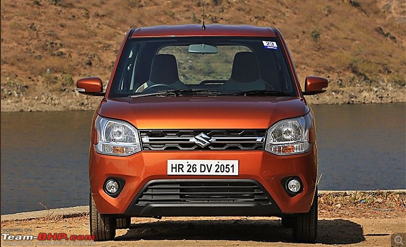Next-gen Maruti WagonR spied. Edit: Launched @ Rs. 4.19 lakhs-7.jpg