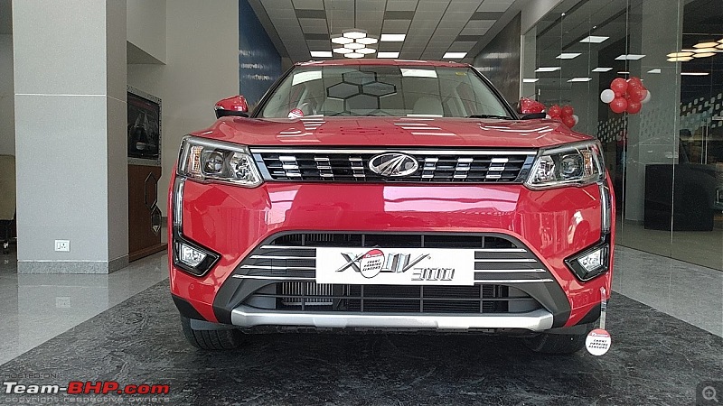 The Mahindra XUV300, aka Ssangyong Tivoli. Edit: Launched @ 7.9 lakhs-front-pic.jpg