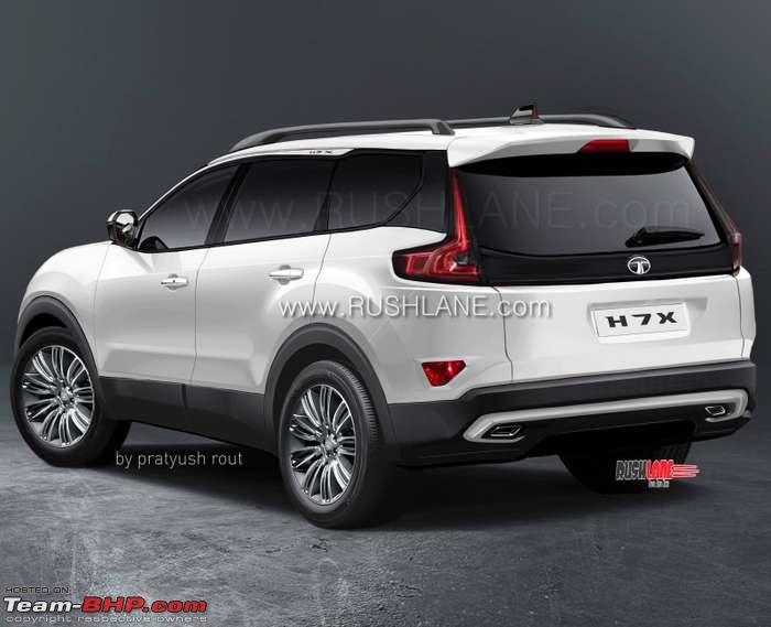 Tata Harrier with blue and white two tone interiors: Check it out