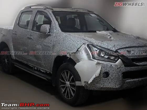 Isuzu D-Max V-Cross 1.9L 4x4 AT spied. EDIT : Now Launched at Rs. 19.99 lakhs-isuzu_dmax_vcross_spied_exclusive_zigwheels_1_560x420.1.jpg