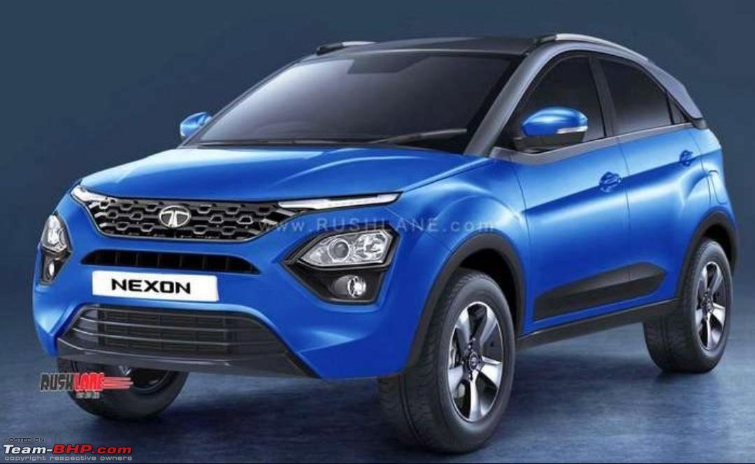 Tata Nexon Facelift spied. EDIT Launched at Rs 6.95 lakh  Page 2