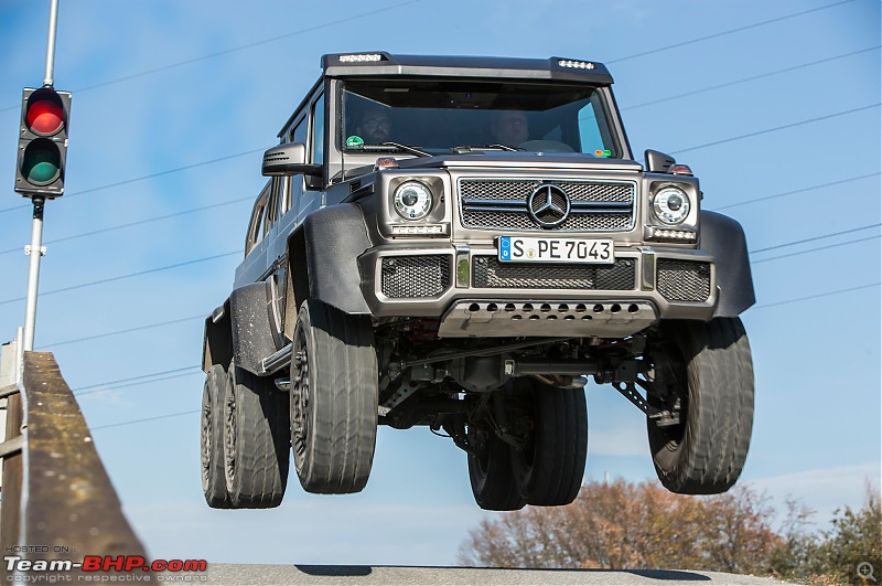 The most timeless car designs ever...-2014mercedesbenzg63amg6x6frontmidairjump.jpg