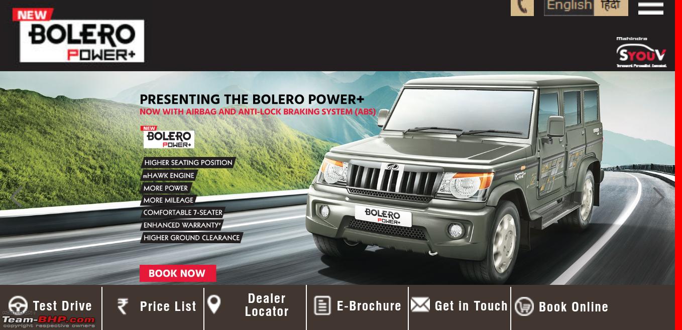 Mahindra Bolero Update Coming Up Later In 2019 Page 2