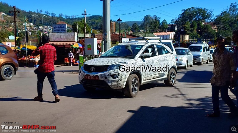 Tata Nexon Facelift spied. EDIT: Launched at Rs 6.95 lakh-tatanexonspied2.jpeg