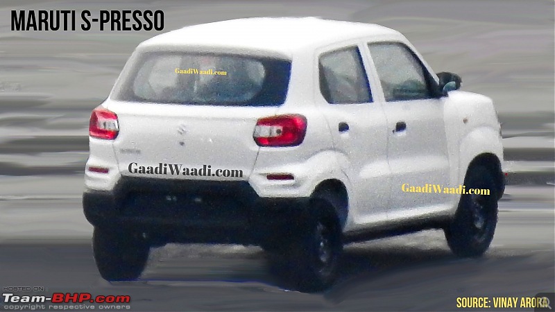 Maruti S-Presso, the SUV'ish hatchback. EDIT : Launched at Rs. 3.69 lakhs-marutispresso.jpg