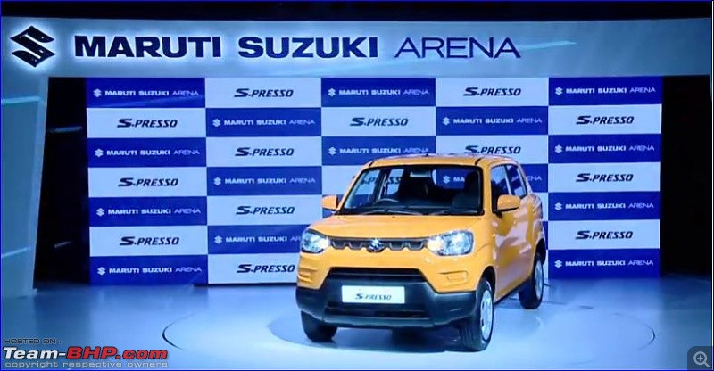 Maruti S-Presso, the SUV'ish hatchback. EDIT : Launched at Rs. 3.69 lakhs-00.jpg
