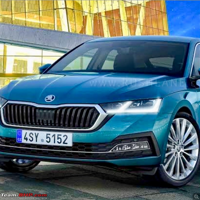 The 4th-gen Skoda Octavia. EDIT: India launch pushed to 2021-dc5e021d073f4cf1a307404e077d410b.jpeg