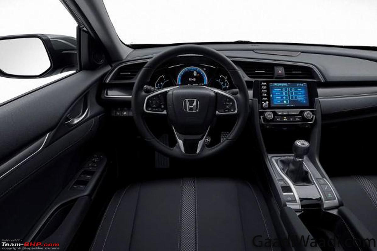 India-bound 2020 Honda Civic Facelift unveiled - Team-BHP