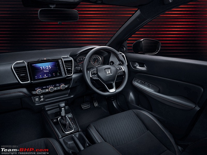 The 5th-gen Honda City in India. EDIT: Review on page 62-allnewhondacity_console_multifunctionsteeringwheelwithhft.jpg