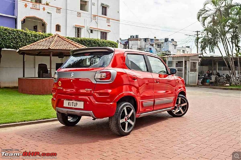 Maruti S-Presso, the SUV'ish hatchback. EDIT : Launched at Rs. 3.69 lakhs-customizedmarutispresso.jpg