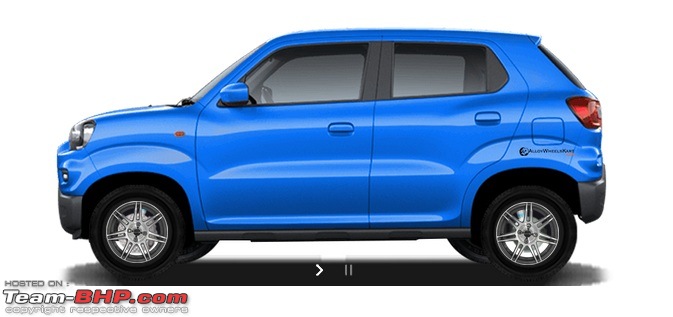 Maruti S-Presso, the SUV'ish hatchback. EDIT : Launched at Rs. 3.69 lakhs-blue-1.jpg