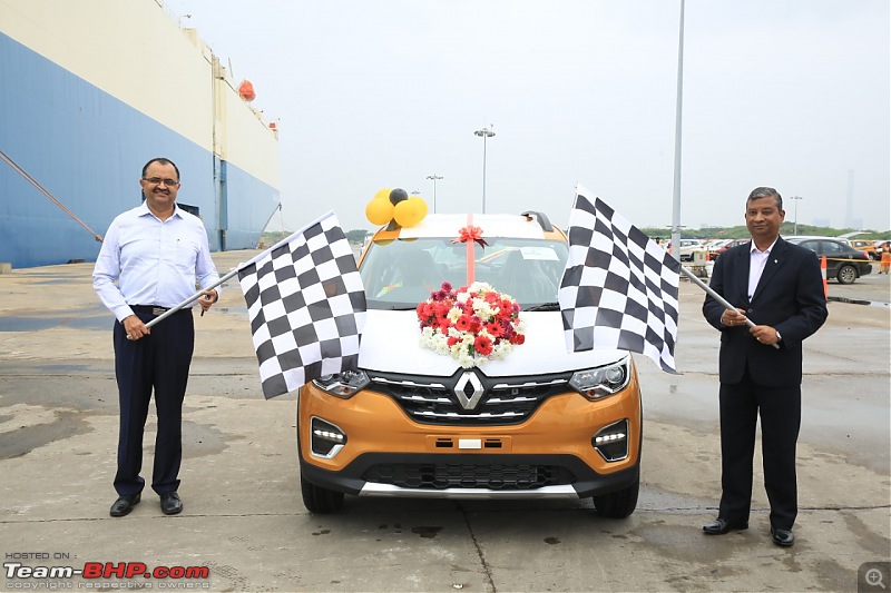 Renault starts exports of Triber to South Africa-triberexport.jpg
