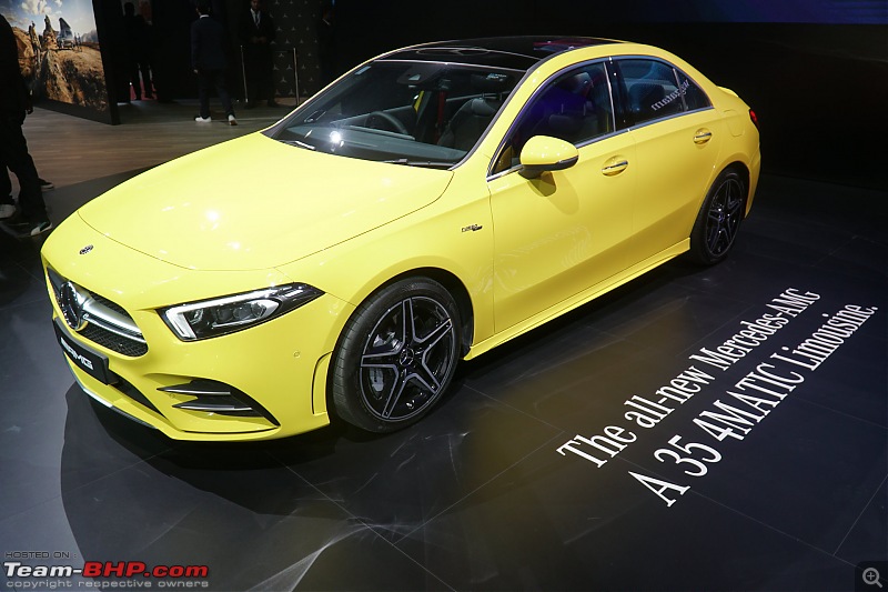 Mercedes A-Class Limo @ Auto Expo 2020-02.jpg