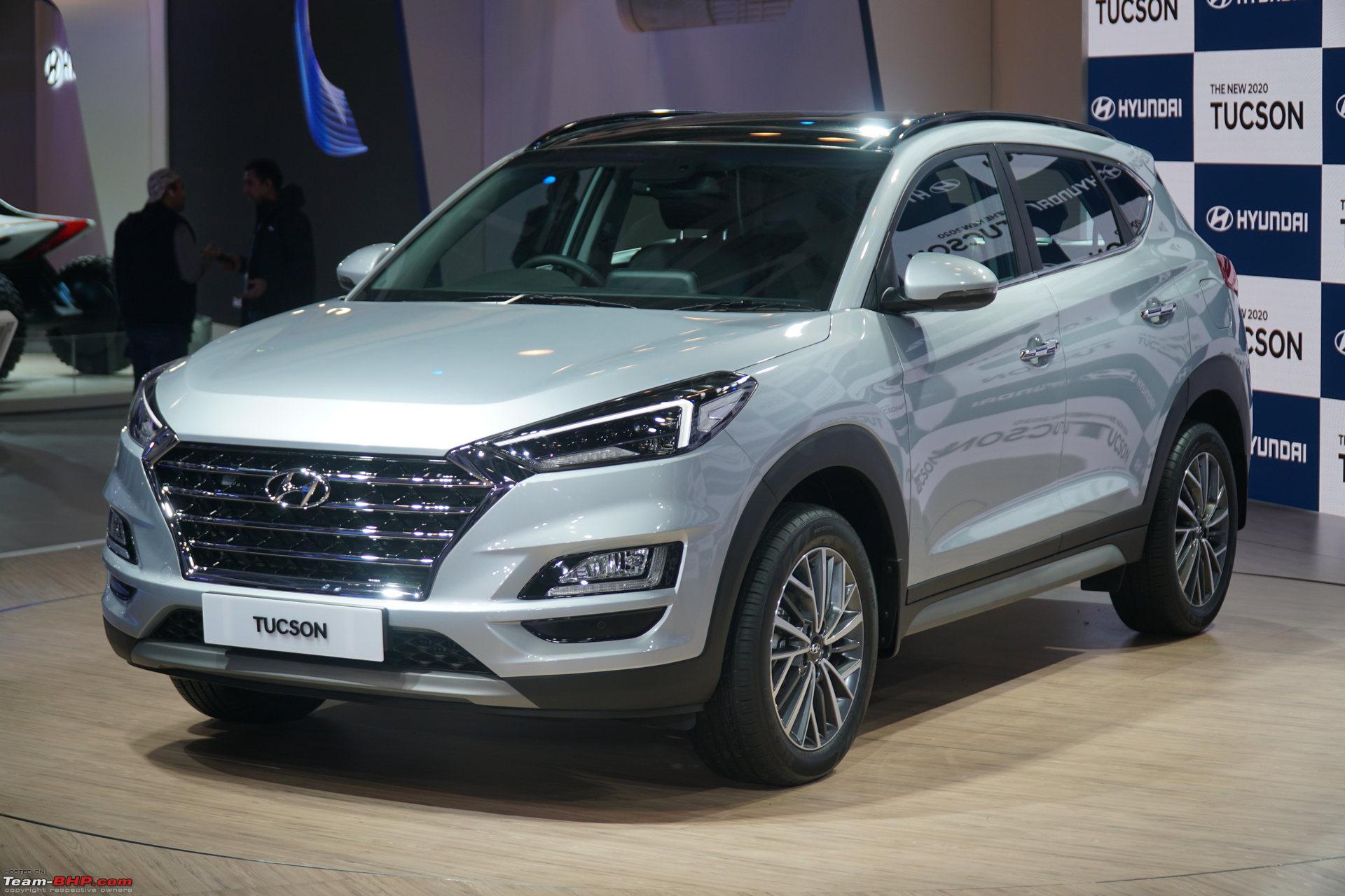 Hyundai Tucson Facelift Auto Expo Edit Launched At Rs 22 30 Lakh Team Bhp
