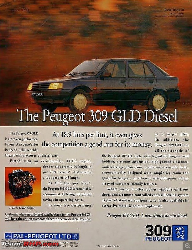 The best engines ever sold in India-peugeot309gld.jpg