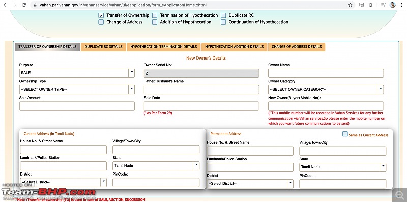 Bought a used car, transferred the ownership online! New digital experience from the RTO-screen-6.1-new-user-name-address.jpg